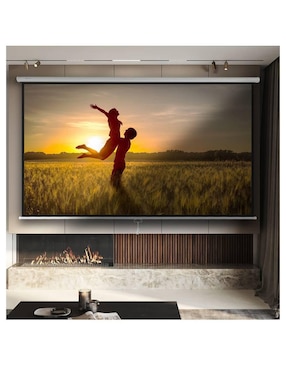 Pantalla proyector manual Audiotek mkz-panta150mbla