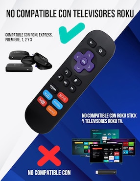 Control remoto para Smart TV Control Expert CE-RK1