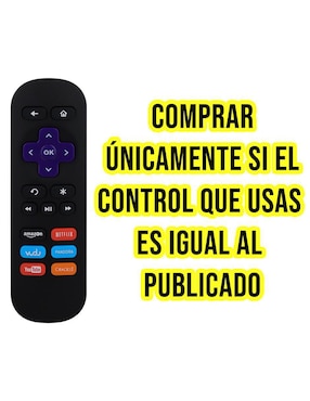 Control remoto para Smart TV Control Expert CE-RK1