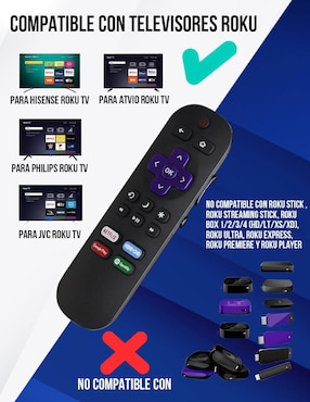 Control remoto para smart tv Control Expert ce-pr1