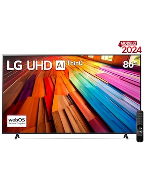 Pantalla Smart TV LG LED De 86 Pulgadas 4K UHD 86UT8050PSB