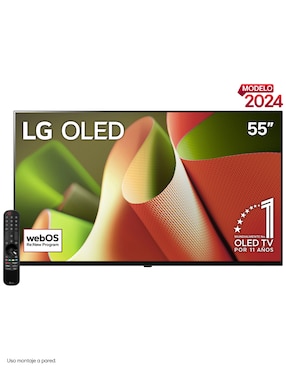 Pantalla Smart TV LG OLED De 55 Pulgadas 4 K OLED55B4PSA