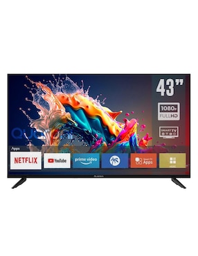 Pantalla Smart TV Quaroni LED De 43 Pulgadas Full HD Q43NTFX