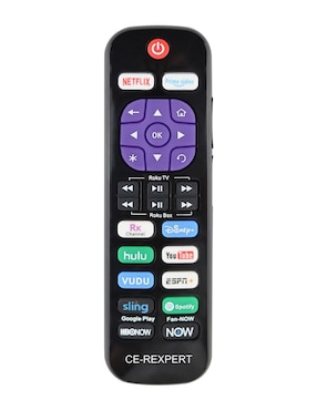 Control Remoto Para Smart TV Control Expert CE-REXPERT Roku TV, Modelos Express Y Premiere