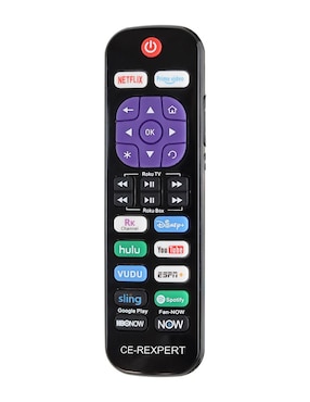 Control remoto para Smart TV Control Expert CE-REXPERT Roku TV, modelos Express y Premiere