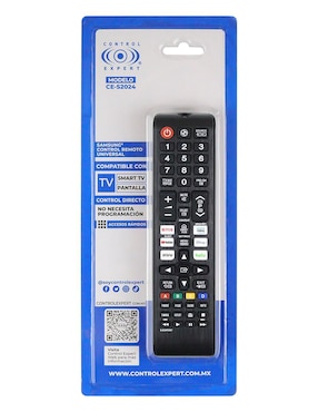 Control remoto para Smart TV control Expert CE-S2024 pantallas 4K y Samsung