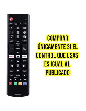 Control remoto para Smart TV Control Expert CE-L32 LG
