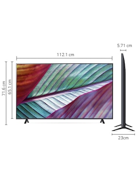 Pantalla Smart TV Lg LED de 50 pulgadas 4K/UHD 50UR7800PSB