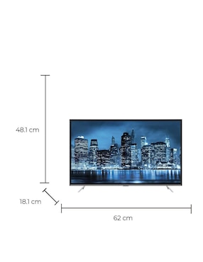 Pantalla Atvio LED de 32 pulgadas HD ATV-32SMR con Roku TV