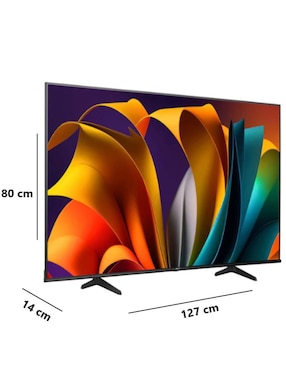 Pantalla Smart TV Hisense LED de 50 pulgadas 4K/UHD 50A6N con Google TV