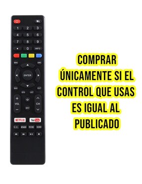 Control remoto para Smart TV Control Expert CE-E42 HKPRO HKP40SM10