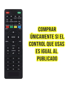 Control remoto para Smart TV Control Expert CE-A16 Polaroid y Atvio