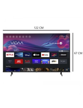 Pantalla Smart TV Hisense LCD de 50 pulgadas HD A6KV