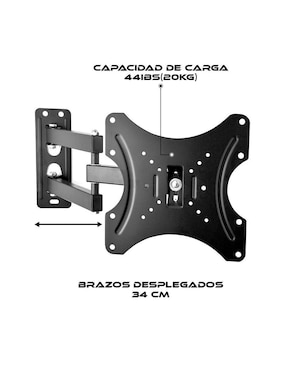 Soporte Virtual Zone para pantalla articulado 12 - 42 pulgadas