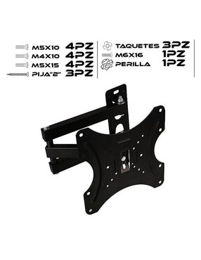 Soporte Virtual Zone para pantalla articulado 12 - 42 pulgadas