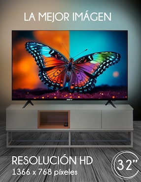 Pantalla Smart TV Red Velvet LED de 32 pulgadas HD RED32STV con Android TV