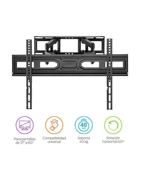 Soporte Redlemon para pantalla inclinable 37 - 80 pulgadas