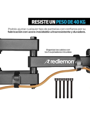 Soporte Redlemon para pantalla inclinable 37 - 80 pulgadas