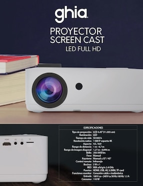 Proyector Ghia Gvp350