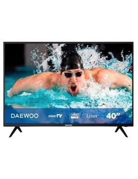 Pantalla Smart TV Daewoo LED de 40 pulgadas Full HD DAW40FR con Roku TV