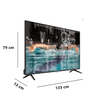 Pantalla Smart TV Daewoo LED de 40 pulgadas Full HD DAW40FR con Roku TV