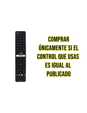 Control remoto para smart TV Control Expert CE-CS67 Sharp 4K