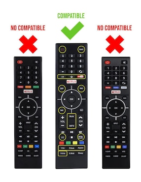 Control remoto para smart TV Control Expert CE-H89 Atvio