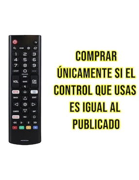 Control remoto para smart TV Control Expert CE-LM2 LG AKB75675304