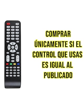 Control remoto para Smart TV Control Expert CE-GQ6 Ghia Quaroni modelo Q43DFHDS8-Q