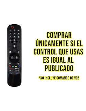 Control remoto para Smart TV Control Expert CE-CMR2021 compatible con LG Magic MR21GA MR22GA MR23GA