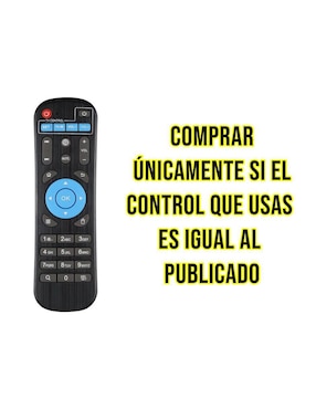 Control remoto universal para TV Control Expert CE-TV10 TV Box Android 2023 Steren