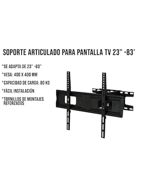 Soporte Control Expert para pantalla fijo 23 - 83 pulgadas