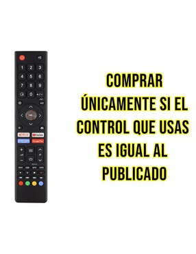 Control remoto para Smart TV Control Expert CE-HY325 Hyundai HYLED5806A4KM HYLED5015A4KM