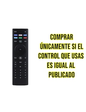 Control remoto para Smart TV Control Expert CE-V140 Vizio Led Netflix Smart Tv Xrt-140