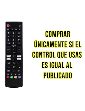 Control remoto para Smart TV Control Expert CE-LD4 Lg Akb76037603