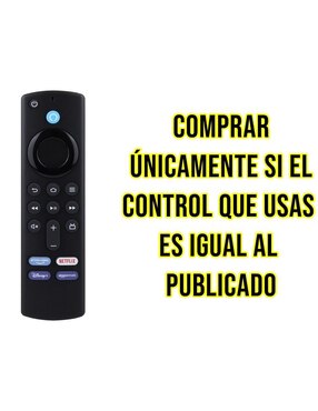 Control remoto para Smart TV Control Expert CE-AM10 Amazon Fire Stick 4K, Lite, Cube
