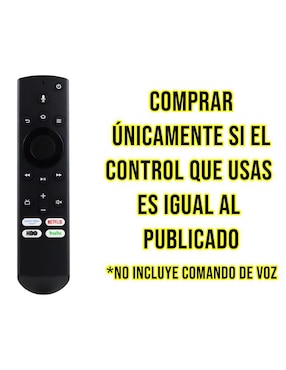 Control remoto para Smart TV Control Expert CE-IS9 Insignia NS-RCFNA-19 Smart TV 4K