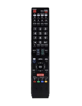 Control Remoto Para Televisión Master Y Sky Control Expert CE-S84 Sharp