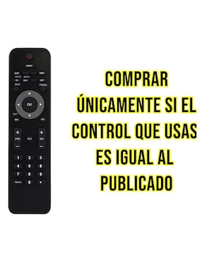 Control remoto para smart TV Control Expert CE-P93 Philips