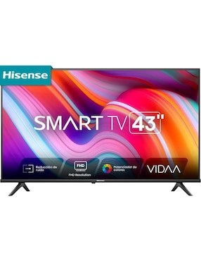 Pantalla Smart TV Hisense LED De 43 Pulgadas Full HD 43A43KV