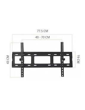 Soporte Control Expert para pantalla fijo