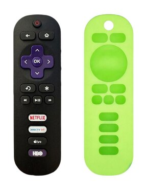 Control remoto para Smart TV Roku TV Smrt con funda Polaroid, Sharp, TCL
