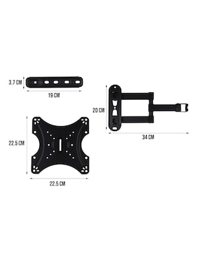 Soporte Control Expert para pantalla articulado