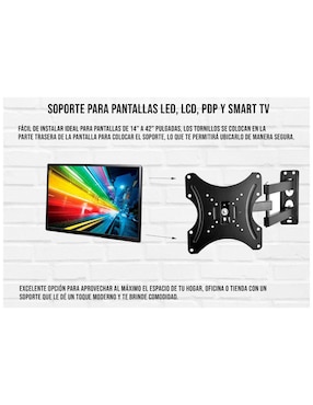 Soporte Control Expert para pantalla articulado