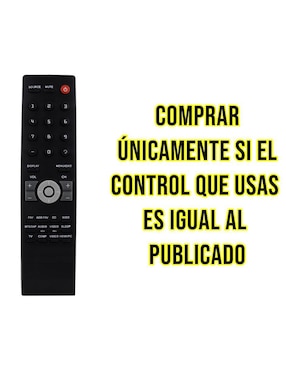 Control remoto para Smart TV Control Expert CE-A03 Aoc modelos L19W961, L22W961, L32W961, L42H961