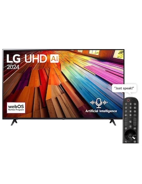 Pantalla Smart TV LG LCD De 55 Pulgadas 4k UHD AI Thinq 55 Con WebOs