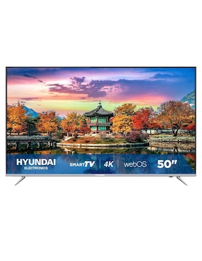 Pantalla Smart TV Hyundai LED De 50 Pulgadas 4K/UHD HYLED5017W4K