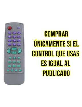 Control remoto para TV Control Expert CE-045 televisión análoga Sharp