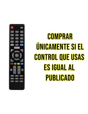 Control remoto para Smart TV Control Expert Ce-A84 Atvio Smart TV
