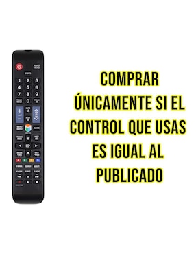 Control remoto para Smart TV Control Expert Ce-Aa59 Samsung AA59-00582A, BN59-01178K AA59-00580A